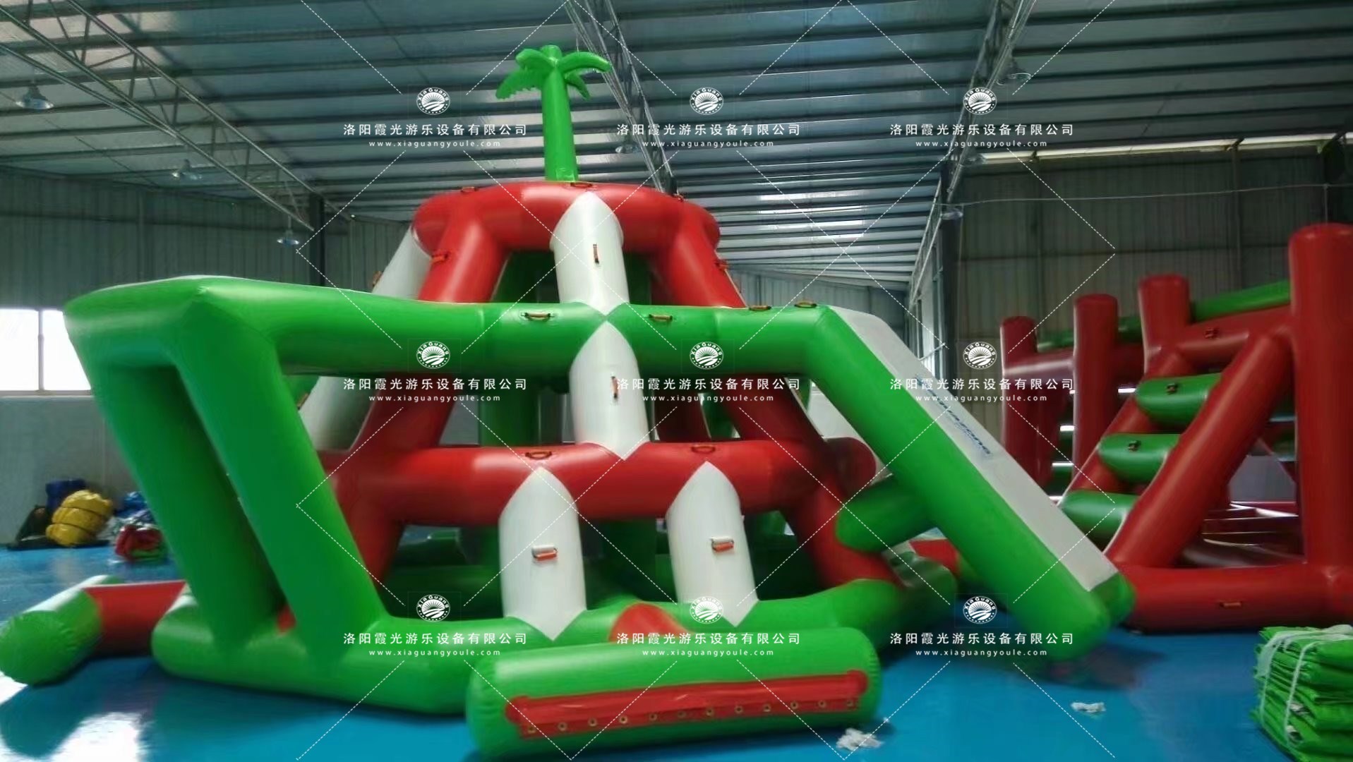 枞阳水上闯关道具